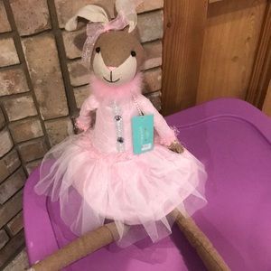 NWT Easter Bunny In Ballerina Dress